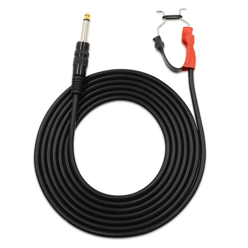 Шнур с зажимом для татуировок мягкий силиконовый шнур 2 4 м 8 футов сверхпрочная