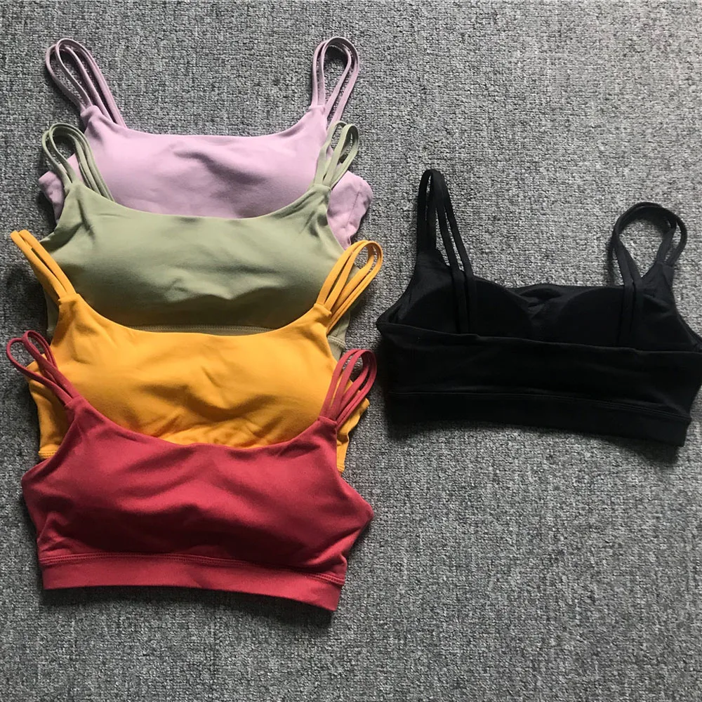 

VigoBreviya Push Up Seamless Sports Bra Women High Support Workout Sport Top Crop Active Fitness Wear For Yoga Gym Brassiere