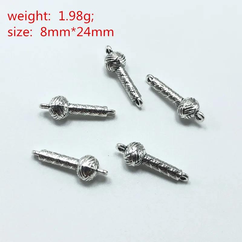 20 шт. турецкие металлические коннекторы для изготовления ювелирных украшений