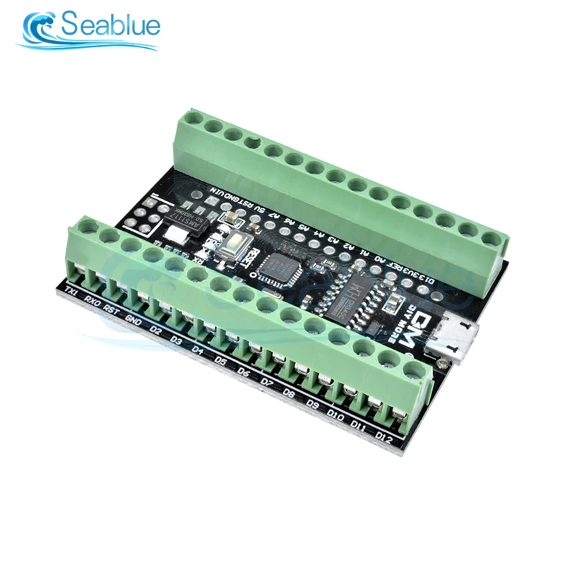 Плата расширения CH340 Nano Atmega 328P V3.0 разъем драйвера два в одном микроконтроллер USB