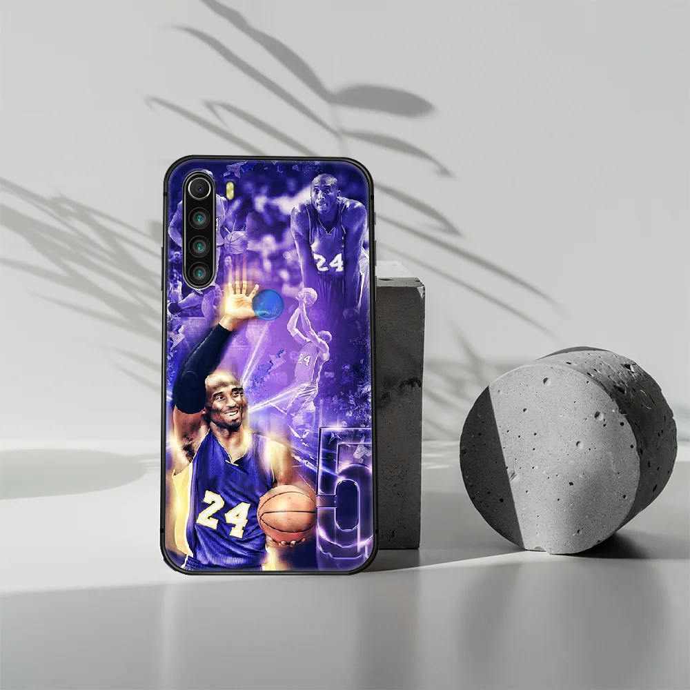 

Kobe basketball star 24 Phone Case Cover Hull For XIAOMI Redmi 7 7a 8 8a 9 9a NOTE 6 7 8 8t 9 9s Pro Max 4X black Coque Fashion