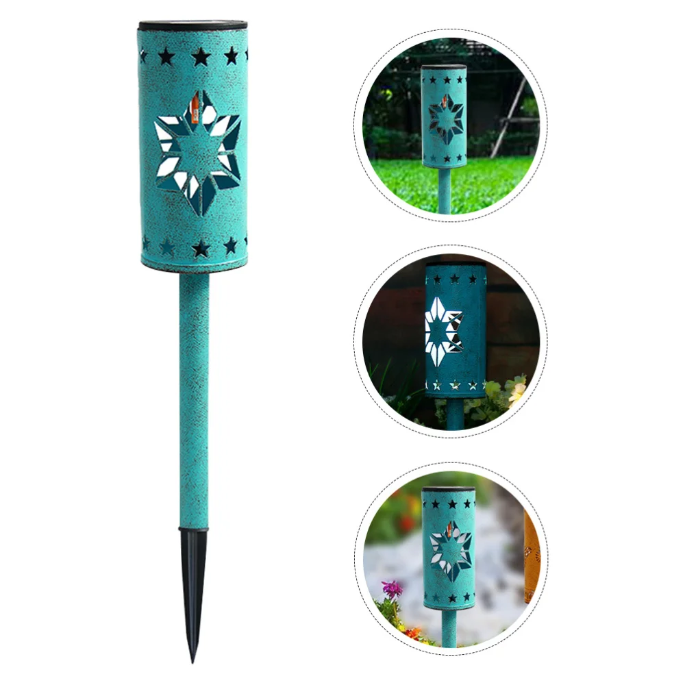 

1Pc Courtyard Light Ground Inserted Solar Lamp Creative Shaped Solar Light