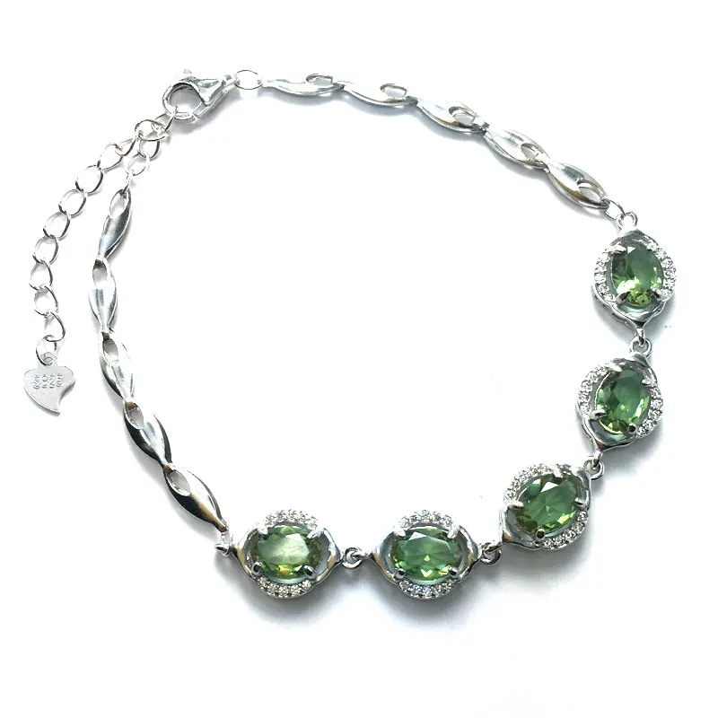 Женский дизайнерский браслет CSJ изящное ювелирное изделие из стерлингового