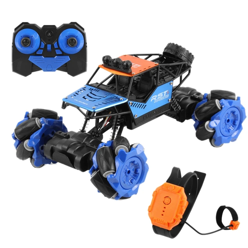 

Радиоуправляемый автомобиль 2,4 ГГц 4CH трюковый Дрифт гусеничный автомобиль с двойным дистанционным управлением 360 градусов флип-автомобиль...