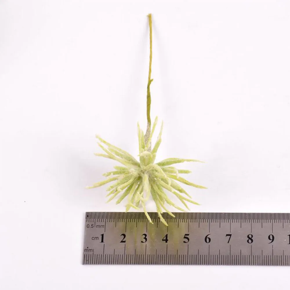 6 шт. сочные цветы и растения искусственная трава Рождество свадьба украшение для