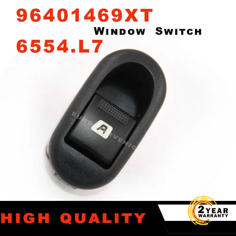 

Электрический стеклоподъемник, регулятор, переключатель управления 6554.L7 подходит для Citroen C2 C3 II C3 Pluriel Peugeot 1007 96401469XT