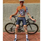 Костюм для велоспорта Slopline, мужской комплект для езды на велосипеде, Воздухопроницаемый Быстросохнущий, профессиональная команда, 2021