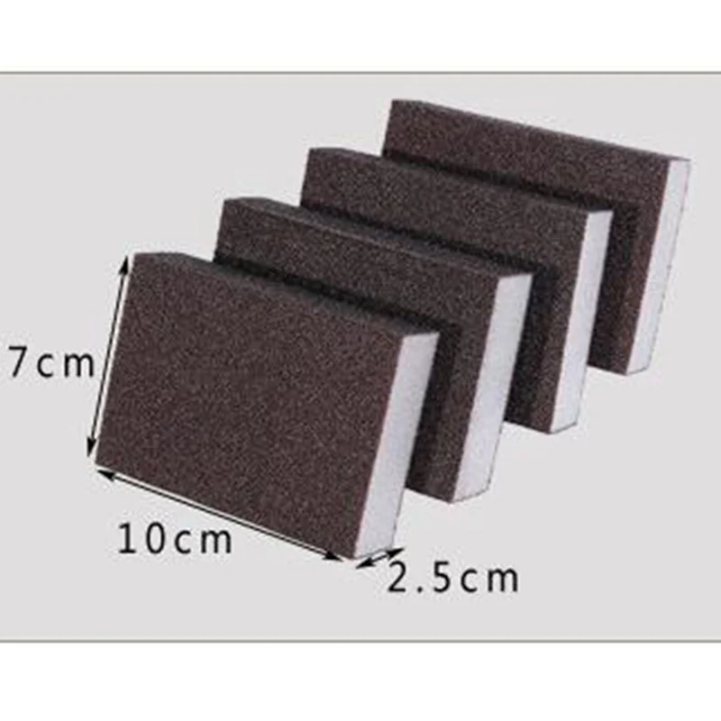 

50-100pc Carborundum Descaling And Cleaning The Kitchen Use Magic To Wipe The Bottom Of The Pot And Burn The Fine Sand Sponge