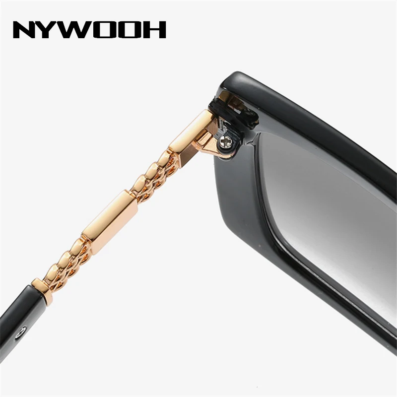 

NYWOOH Oversized Sunglasses Women Vintage Brand Designer Gradient Sun Glasses Shades Ladies Big Frame Sunglass Hollow Frame