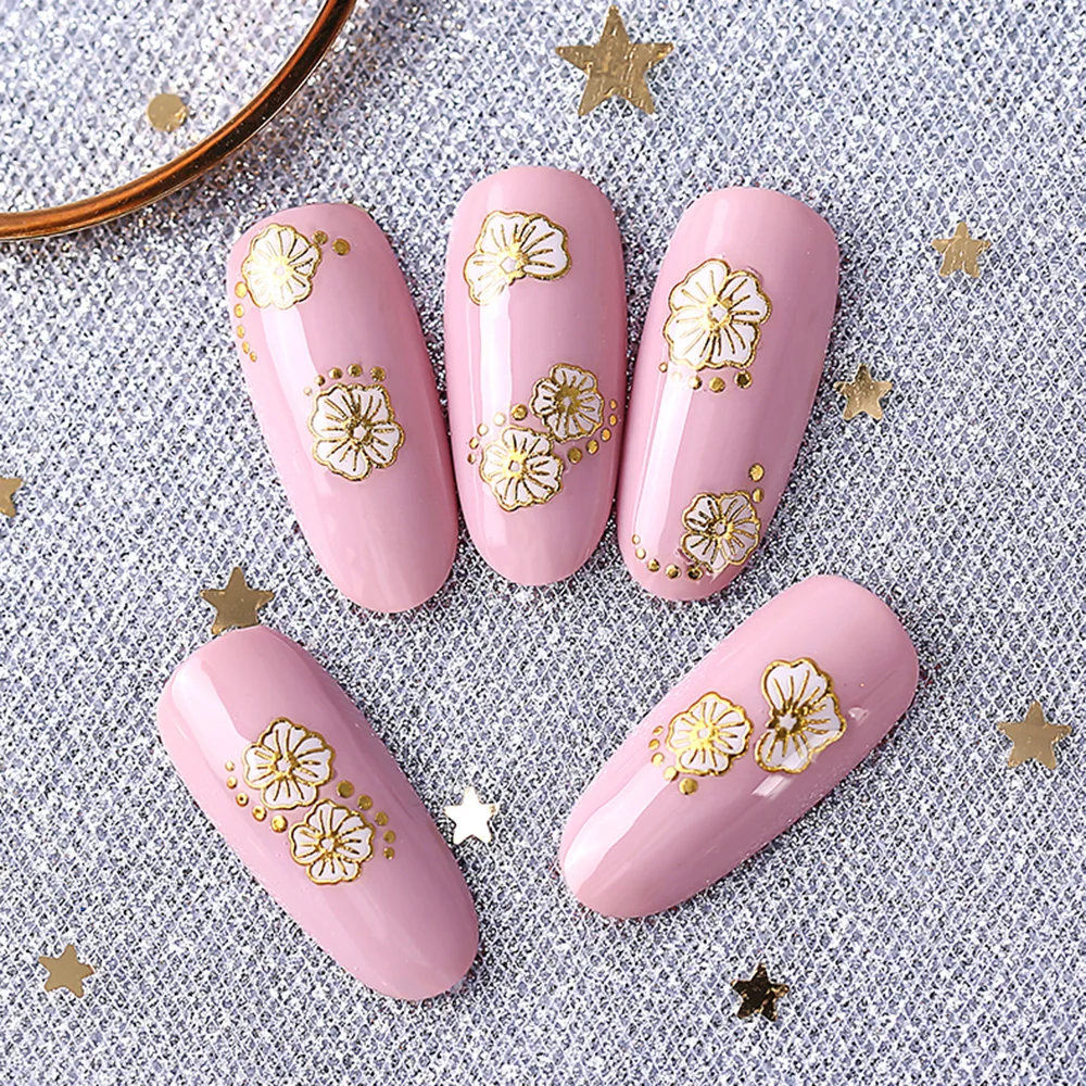 Наклейки для ногтей 3D наклейки полировальные украшения женщин 1 шт.