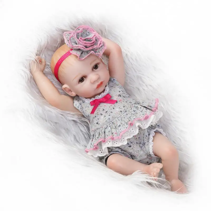 Реалистичные ручные окрашенные волосы Bebes Reborn Baby DOLLMAI Новые все силиконовые куклы