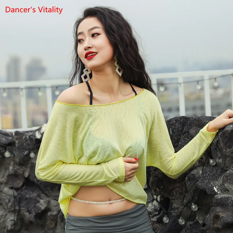 

Women Adult Belly Dance Costumes Women Irregular Uniforms For Dance Beginners Belly Dance Top Dance Hip Towel