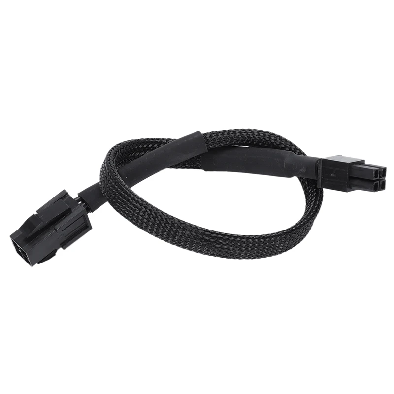 Sleeved ATX 4 Pin P4 Male to Female CPU Power Extension Cable Black | Строительство и ремонт