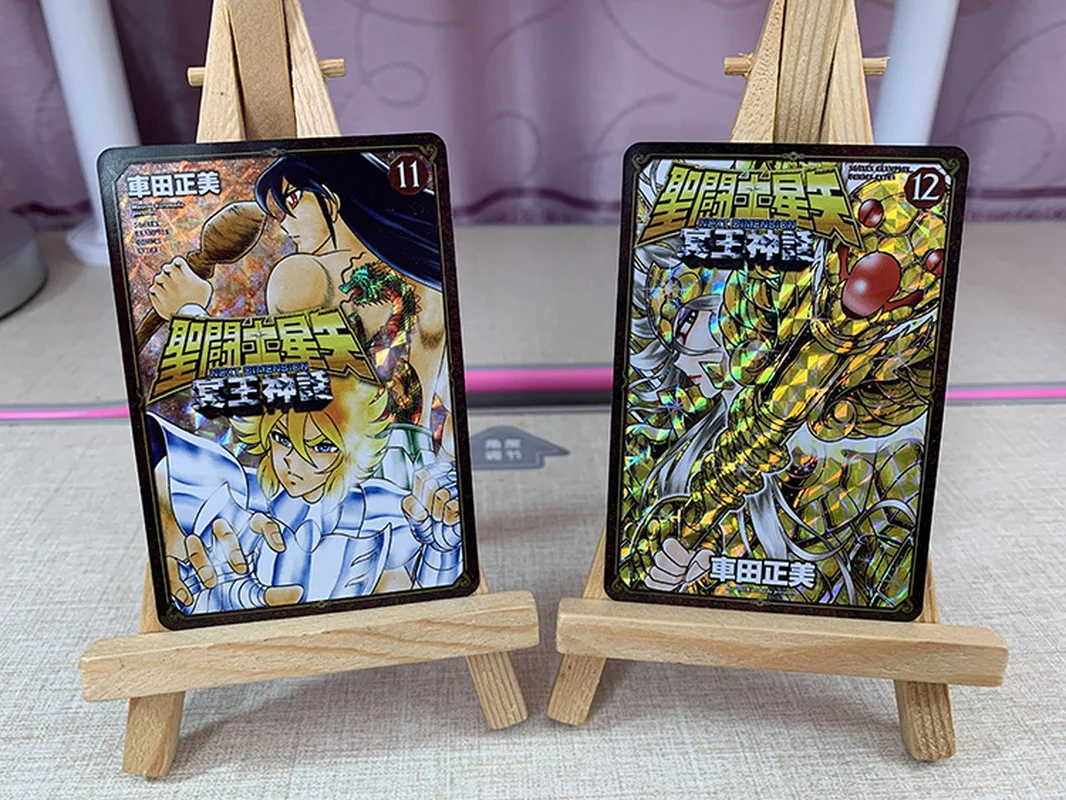 

12pcs/set Saint Seiya ND NEXT DIMENSION Refraction Toys Hobbies Hobby Collectibles Game Anime Collection Cards
