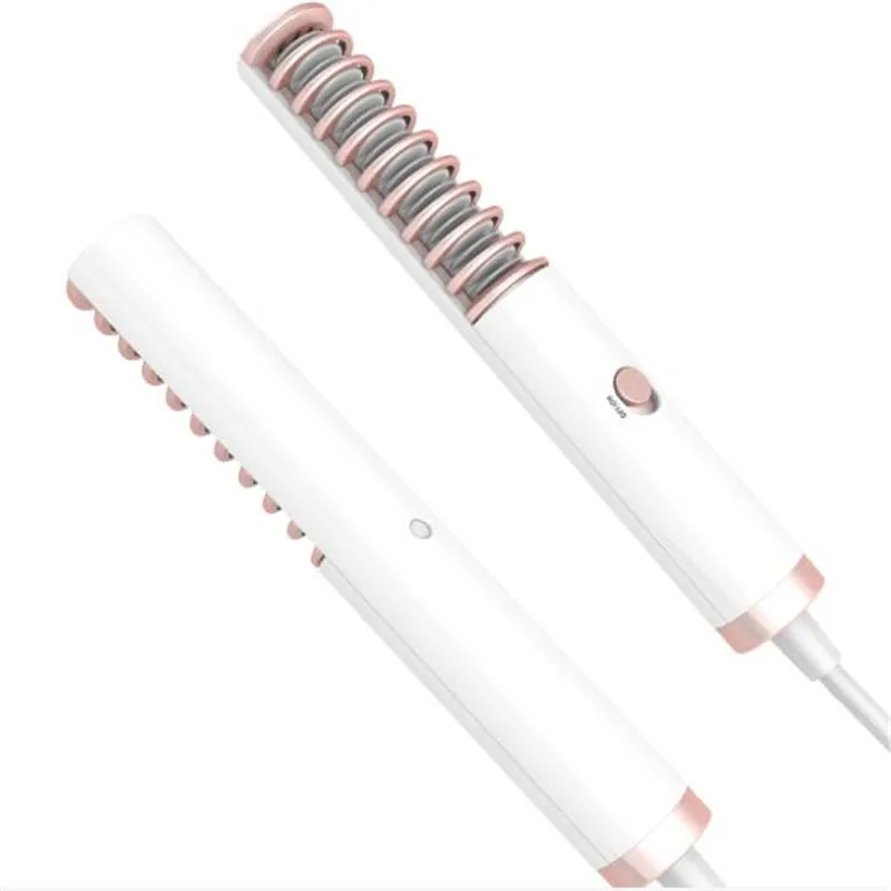 LisaPro 2019 Новое поступление мини-выпрямитель для волос щетка бороды плоский утюжок