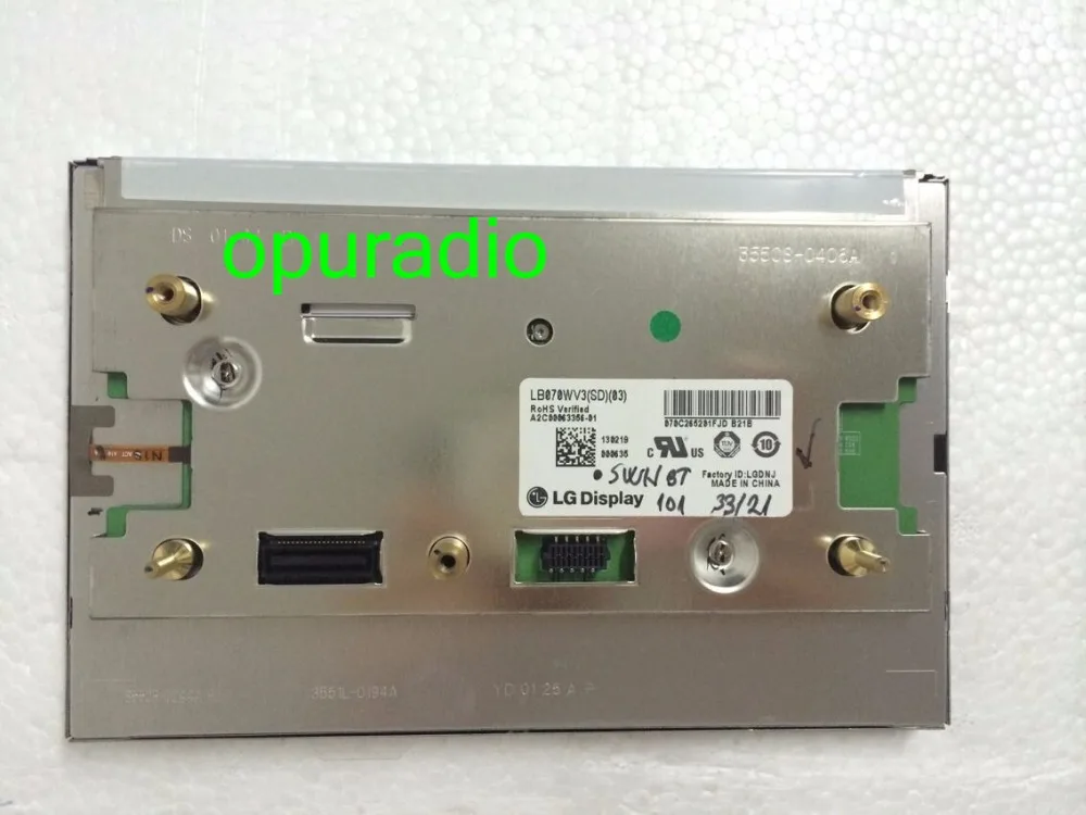 Оригинальный новый 7 дюймовый ЖК дисплей LB070WV3 SD03 (SD) (03) экран модуль для Mer cedes w204