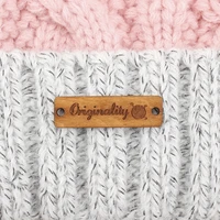 garment tag wooden labels personalized tags knit labels custom name handmade machine washable brand wd1419