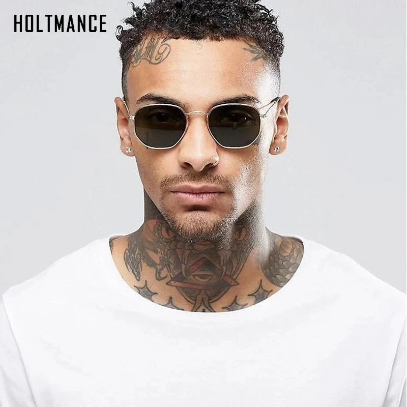 

Brand Designer Vintage Metal Men Sunglasses Sun Glasses Women Female Classic Driving Eyewear UV400 Oculos De Sol Masculino