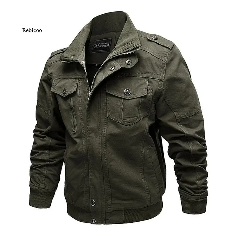 

Mens Jackets Military Style Jackets Male Clothes Mens Bomber Jeans Jackets Plus Size M-6Xl Streetwear Cotton New