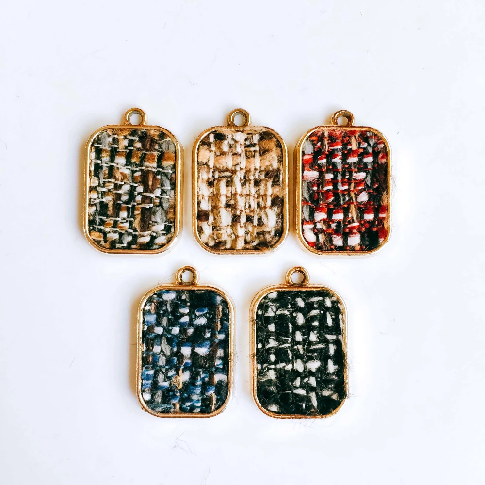 

4 шт., детали для изготовления ювелирных изделий, из шерсти