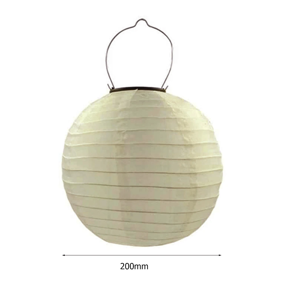 

20cm IP55 LED Solar Lantern Lamp Outdoor Festival Party Decor Hanging Light For Outdoor Garden Yard Festival Celebration Party
