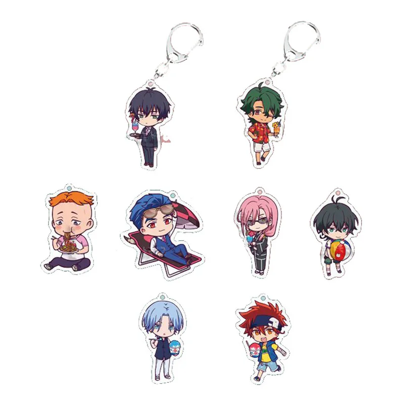 Брелки с аниме SK8 The Infinity для косплея Miya Langa Reki брелки изображением цветущей вишни