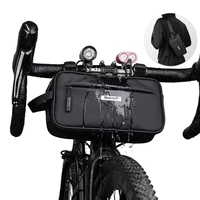 rhinowalk new handlebar bag waterproof bicycle bags frame pannier bag multifunction portable shoulder bag bike accessories