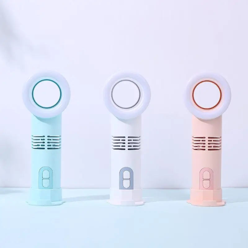 2020 Новый мини портативный вентилятор без пузырьков USB зарядка ручной охлаждения