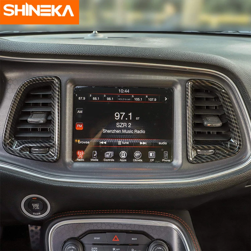 SHINEKA Автомобильная внутренняя центральная консоль кондиционер Вентиляционное