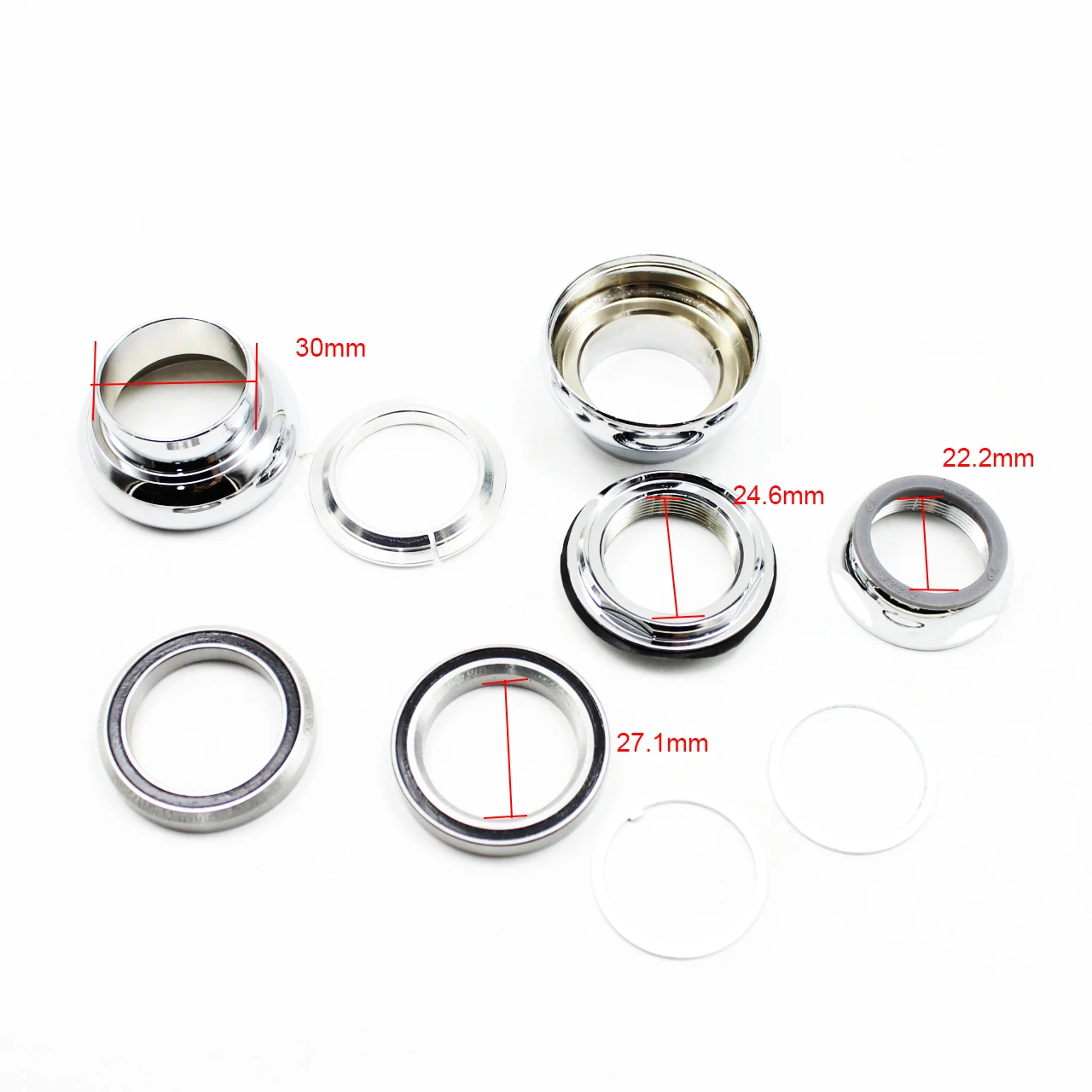 Детская велосипедная гарнитура с герметичным подшипником 22 2*30 мм из