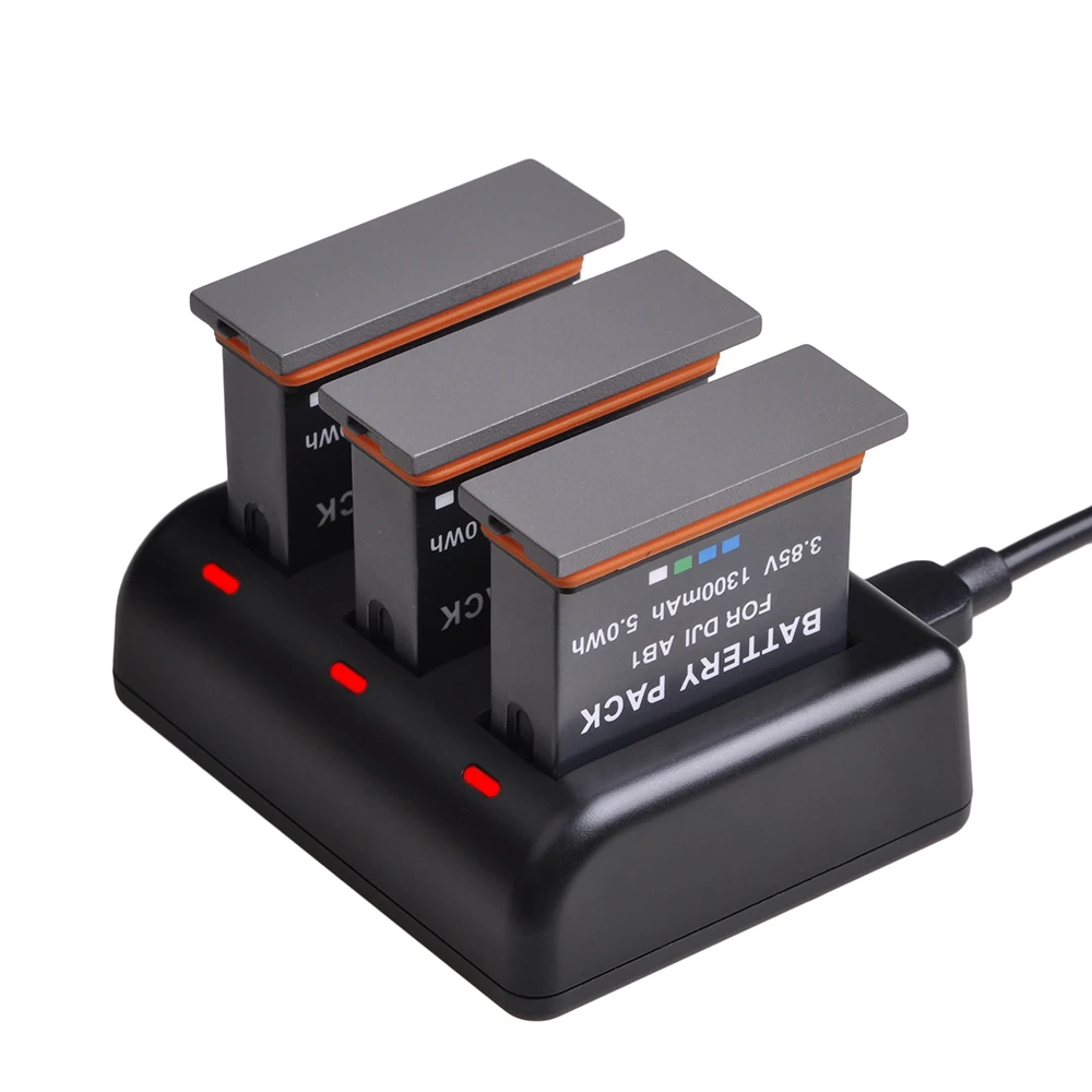 Аккумулятор для экшн-камеры DJI OSMO 3 85 В 1300 мАч 2 шт |