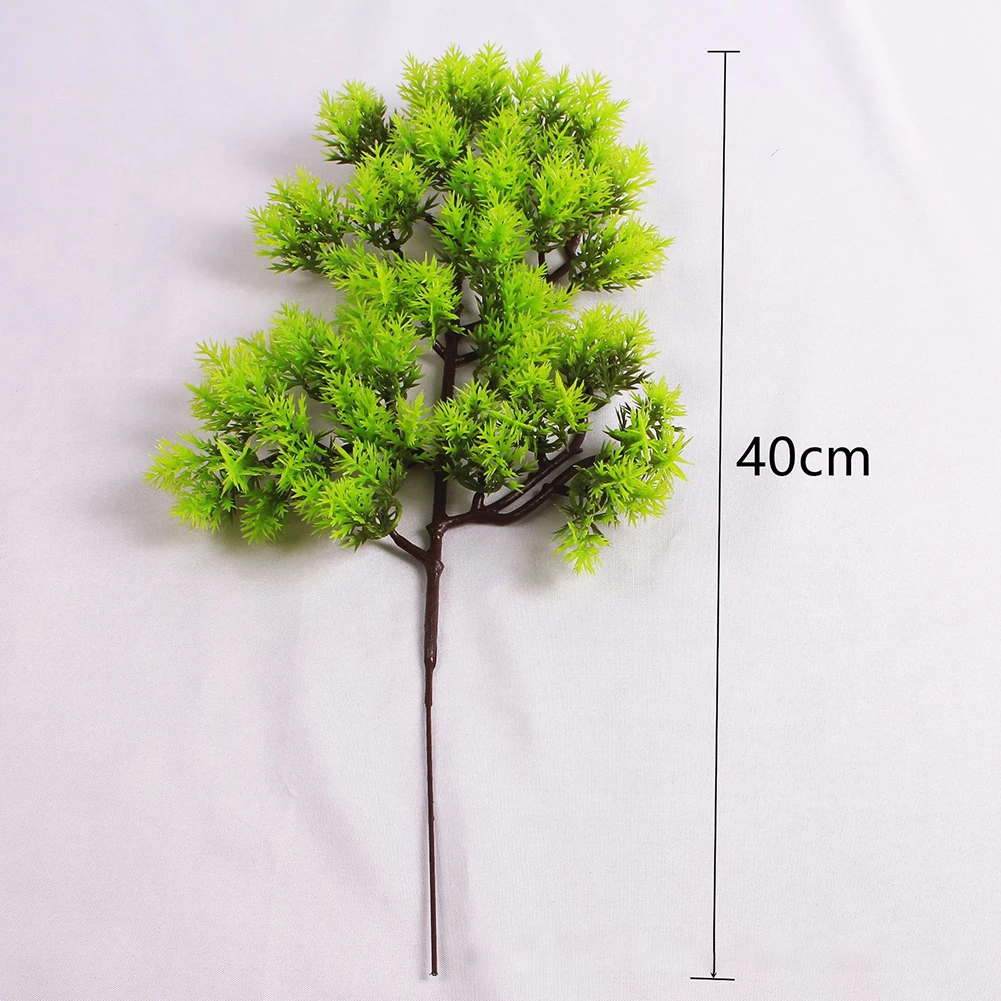 1 шт. пластиковая искусственная сосна Cypress растение бонсай декор для сада Дома