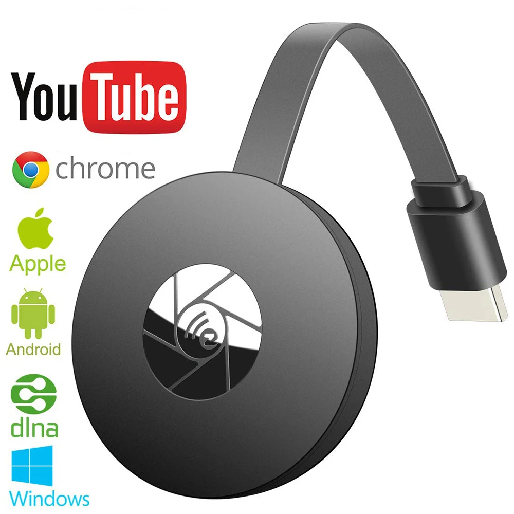 Chromecast TV Stick 1080P беспроводной Wi-Fi дисплей Dongle приемник HDMI экран зеркальное
