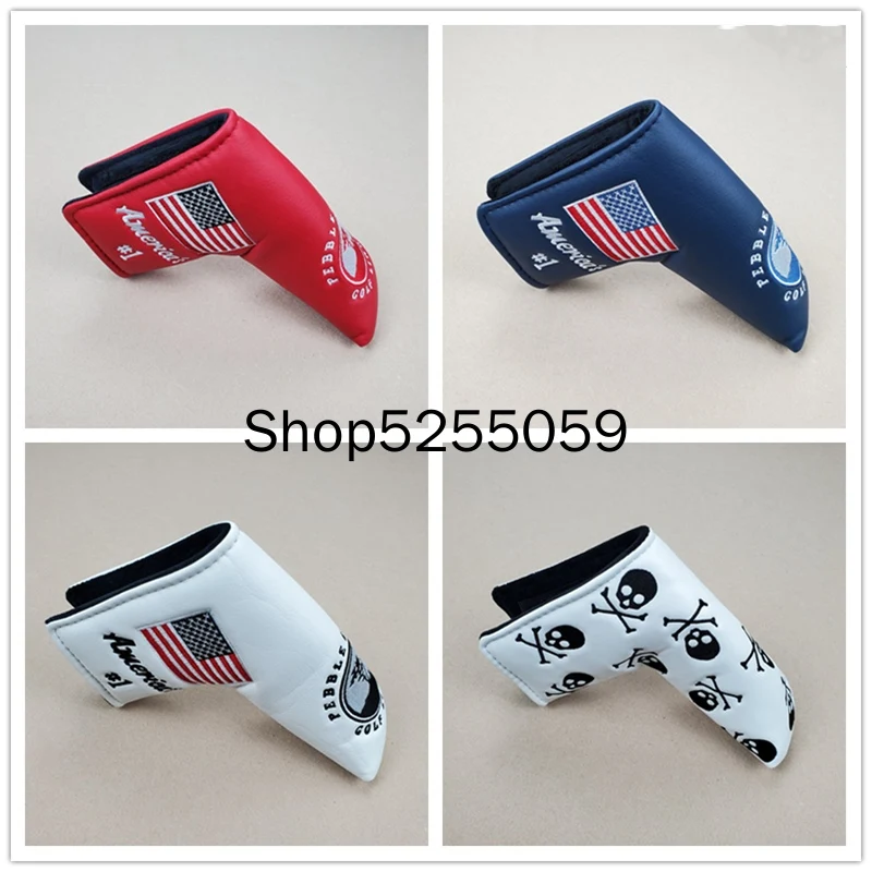 Модный дизайн головной убор в виде клюшки для гольф клуба череп американский