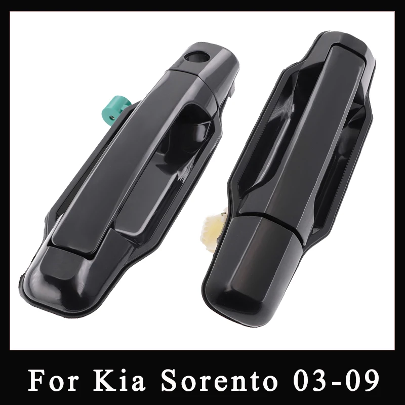 

For Kia Sorento 2003 2004 2005 2006 2007 2008 2009 Front Rear Left Right ABS Exterior Door Handle 826503E021 826603E021 836503E0