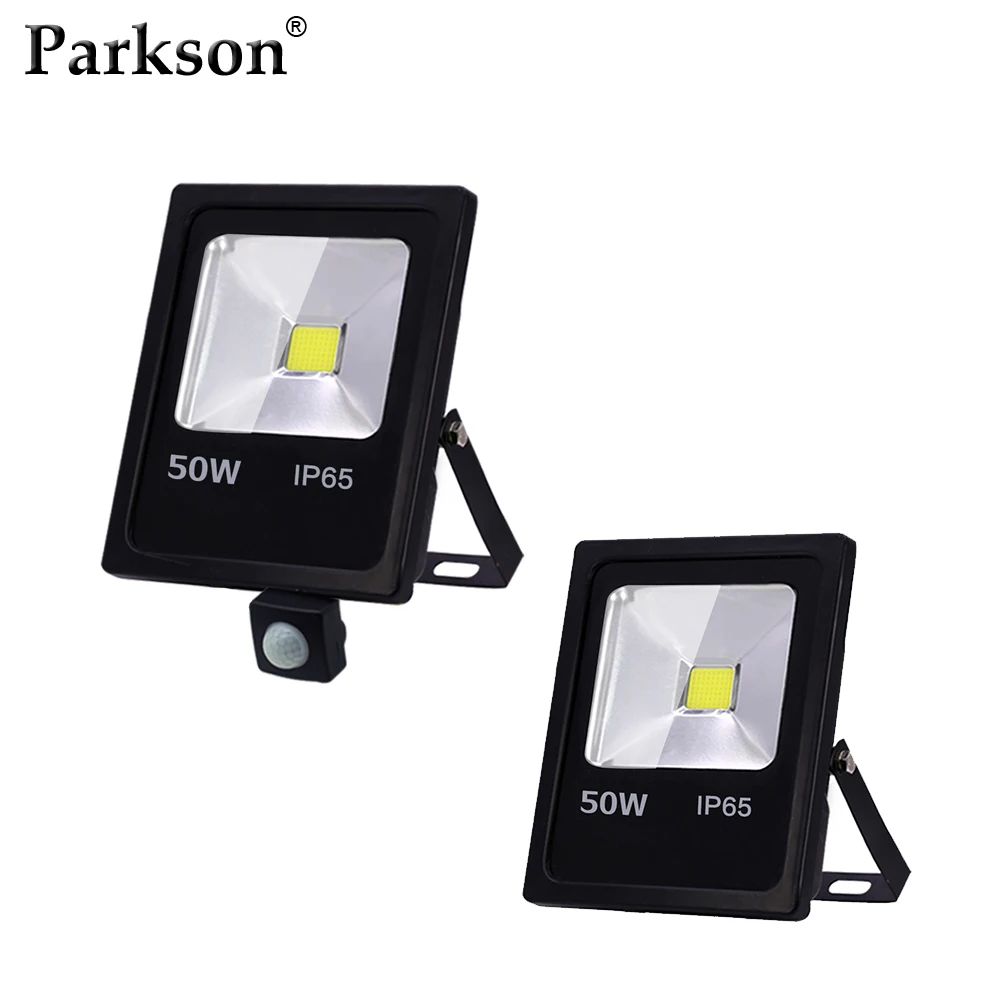 

PIR датчик движения светодиодный прожектор наружный водонепроницаемый IP65 10 Вт 30 Вт 50 Вт 220 в 240 В Светодиодный прожектор садовый отражатель св...