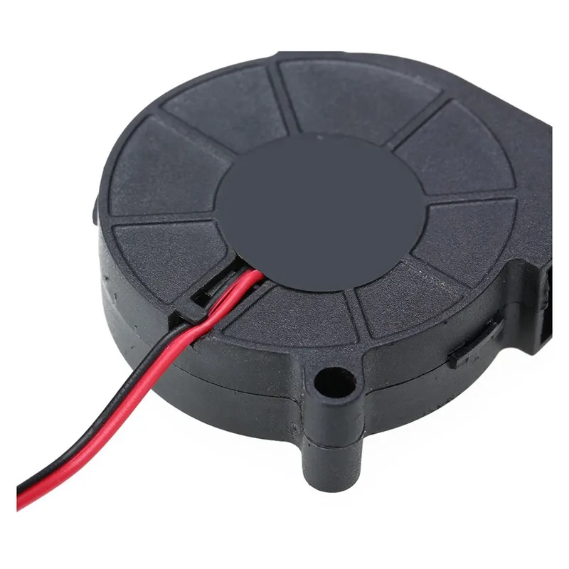 1 шт. 12 В постоянного тока 50 мм вентилятор радиального охлаждения горячий