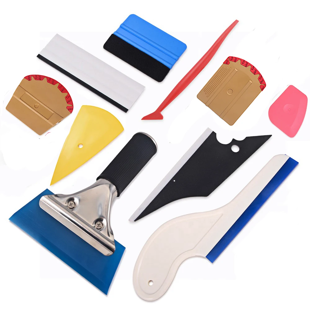 EHDIS виниловая пленка замшевая войлочная Ракель скребок из углеродистой фольги