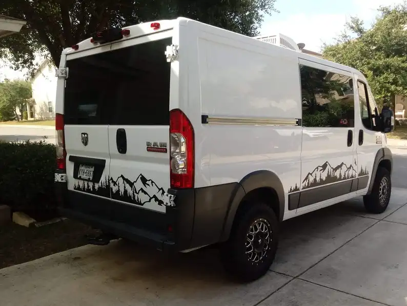 

Mountain and Trees v2 Banner Vinyl Decal