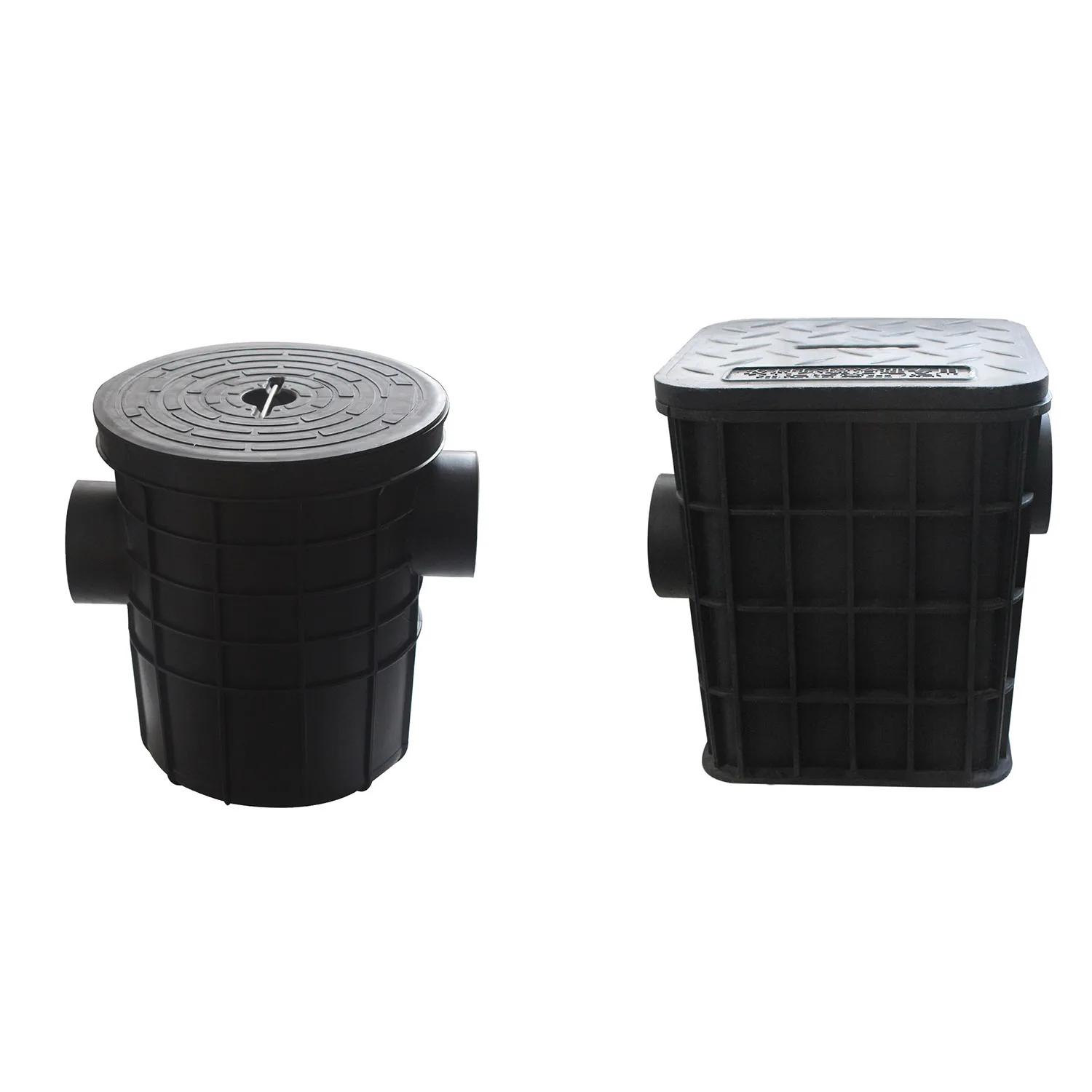 Underground grease trap HDPE grease separator kitchen sink for restaurants or gastronomy  Round  Square