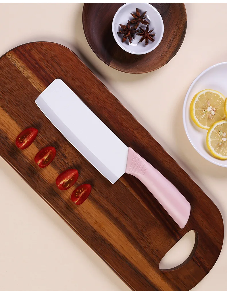 6 дюймов Керамический Кливер для нарезки кухонного ножа встречи и овощной резки