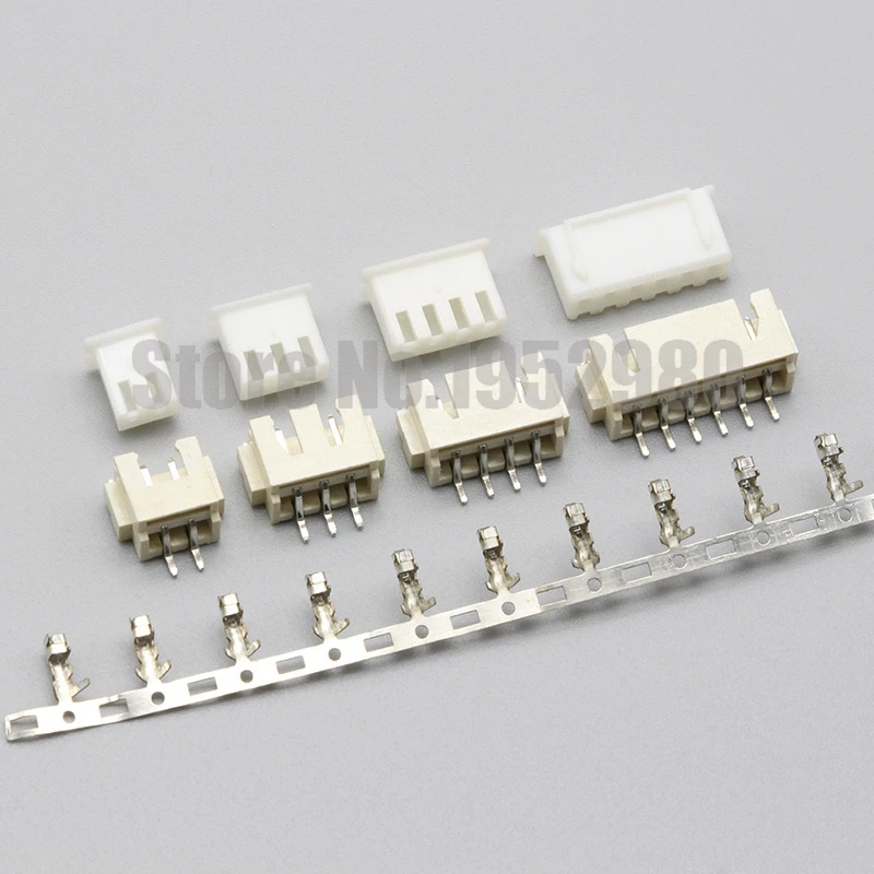 XH2.54 коннектор 2 54 мм шаг 2p 3p 4p 5p 6p 7p 8p 9p 10p 11p 12 контактный спаянный Тип SMD