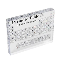 periodic table of elements periodic table display with real elements kids teaching teachers day gifts periodic table acrylic