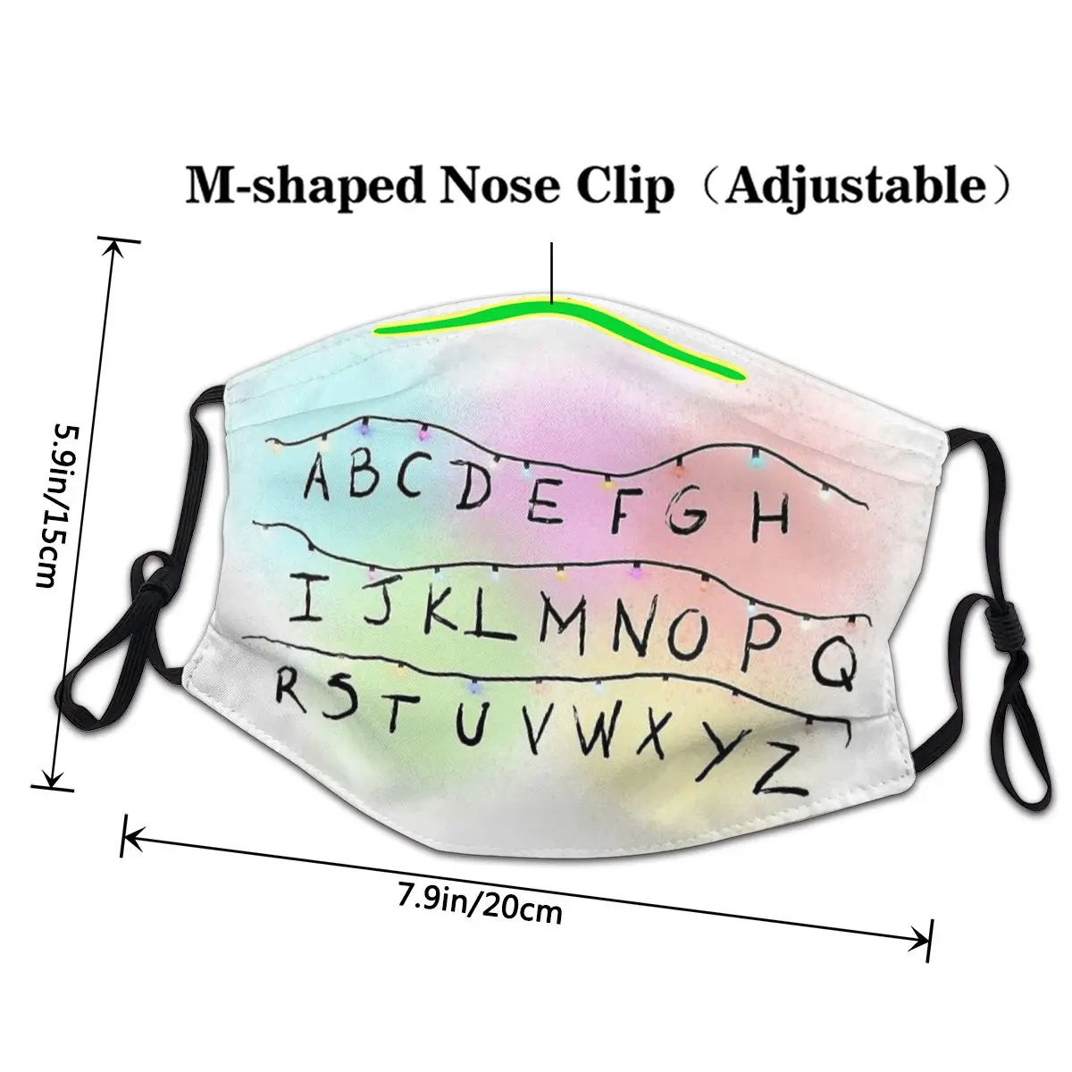 Необычная ТВ-серия очень странные дела Byers научная фантастика маска для лица Joyce