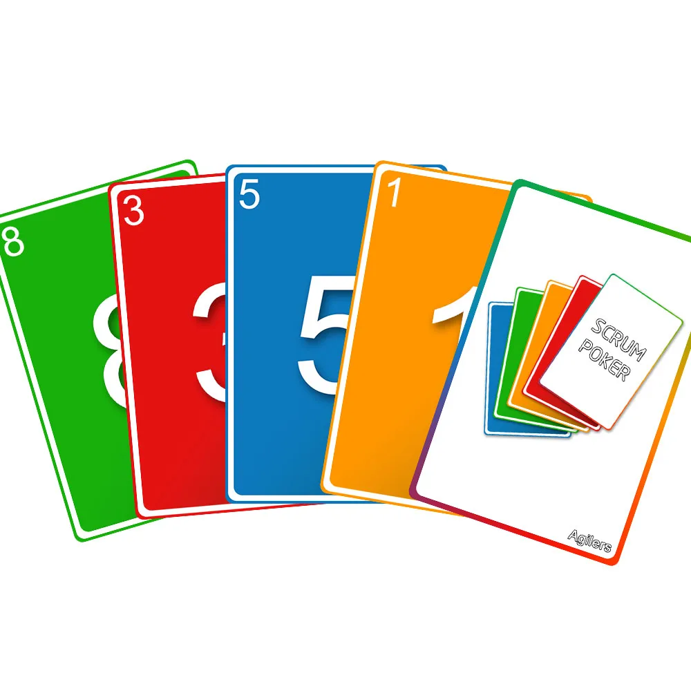 Scrum Poker AG development Agile poker card проектная оценка сложности настольные игры qenueson