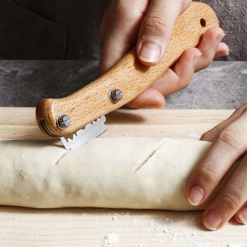 Новый горячий хлеб изогнутый резак багет резка французский тост инструмент для
