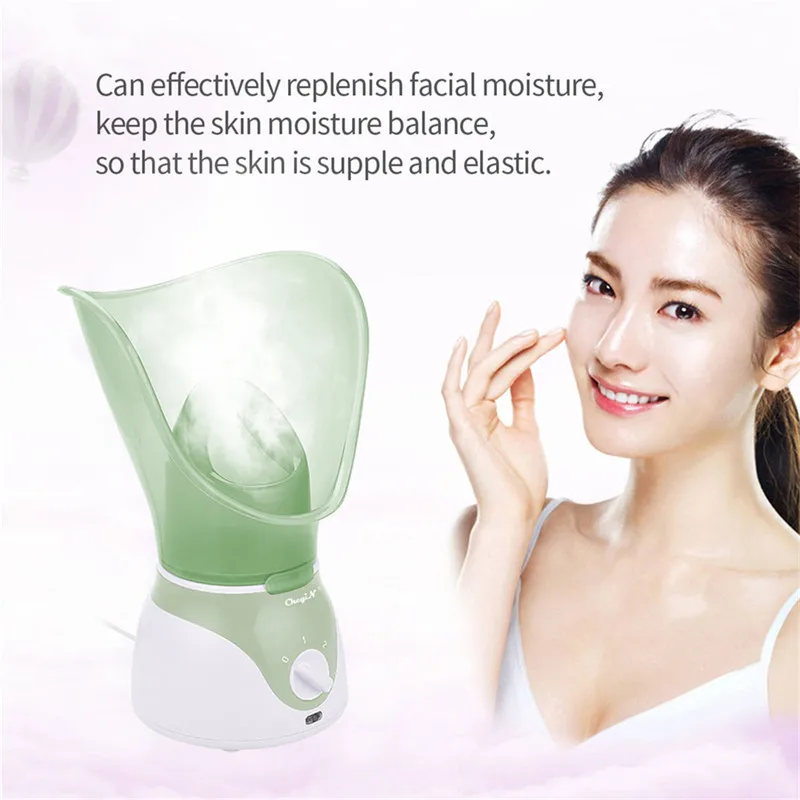 Отпариватель для лица CkeyiN Профессиональный аппарат глубокого очищения паровой