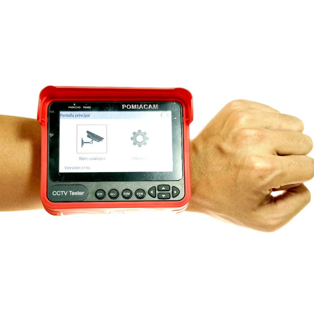 2020 NEW V70 CCTV Tester 4.3” Wrist tester monitor 5MP HD Analog support CVBS/CVI/TVI/AHD Automatic adaptation | Безопасность и
