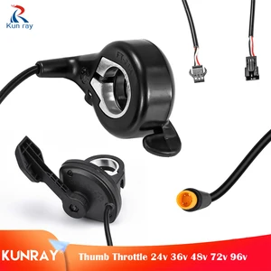 Акселератор для электровелосипеда 24 в 36 в 72 в 96 в