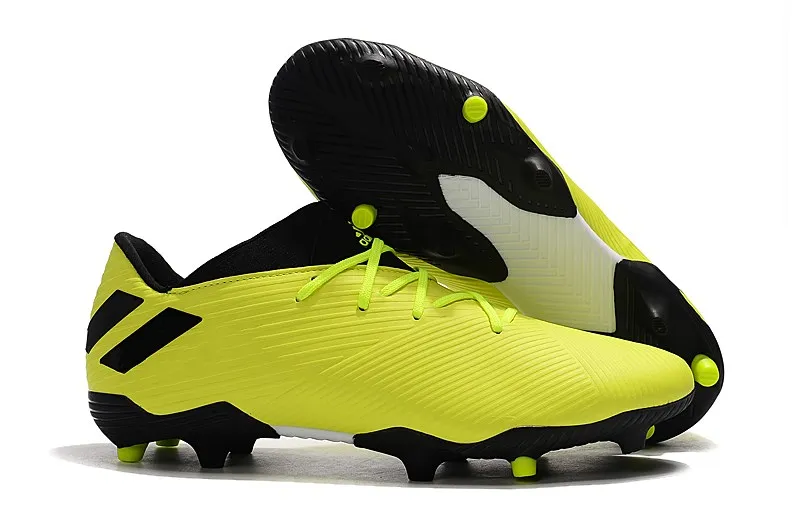 2 Новое поступление, Мужская футбольная обувь Messi Nemeziz 19,1, FG ace 19+ x 19,1, без шнуровки, футбольные низкие уличные ботинки, бутсы, размер US6.5-11 - Цвет: 2